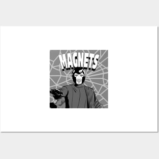 B&W magnets Posters and Art